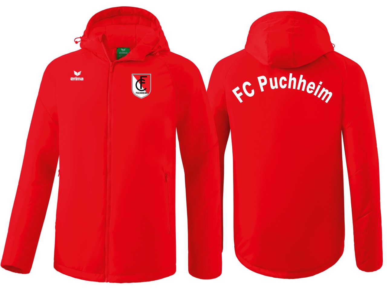 2062211 Stadionjacke rot